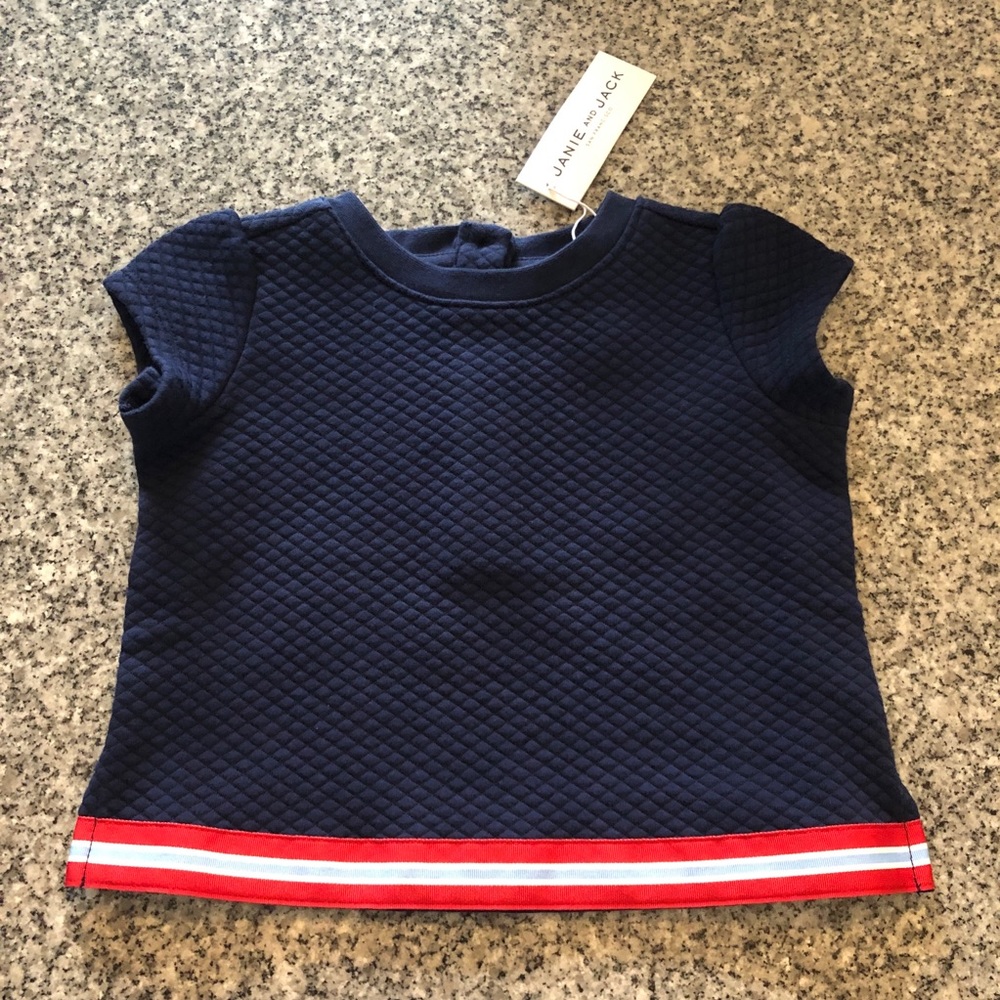 Janie and Jack toddler girl top
